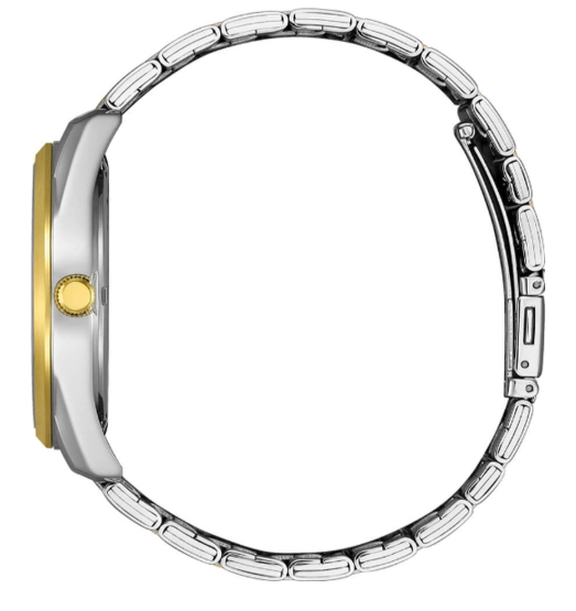 Montre Citizen Quartz Silver Dial Bicolore